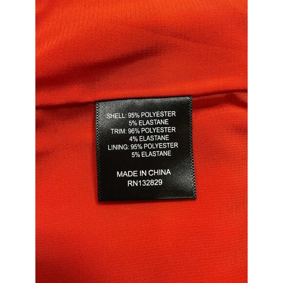 Nbd 'Jasper' Orange Polyester Mini Dress Size XS - Picture 5 of 6